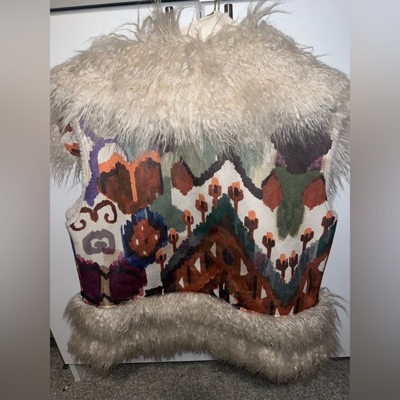 FABULOUS Furs Small Vest Multicolor - Picture 10 of 11